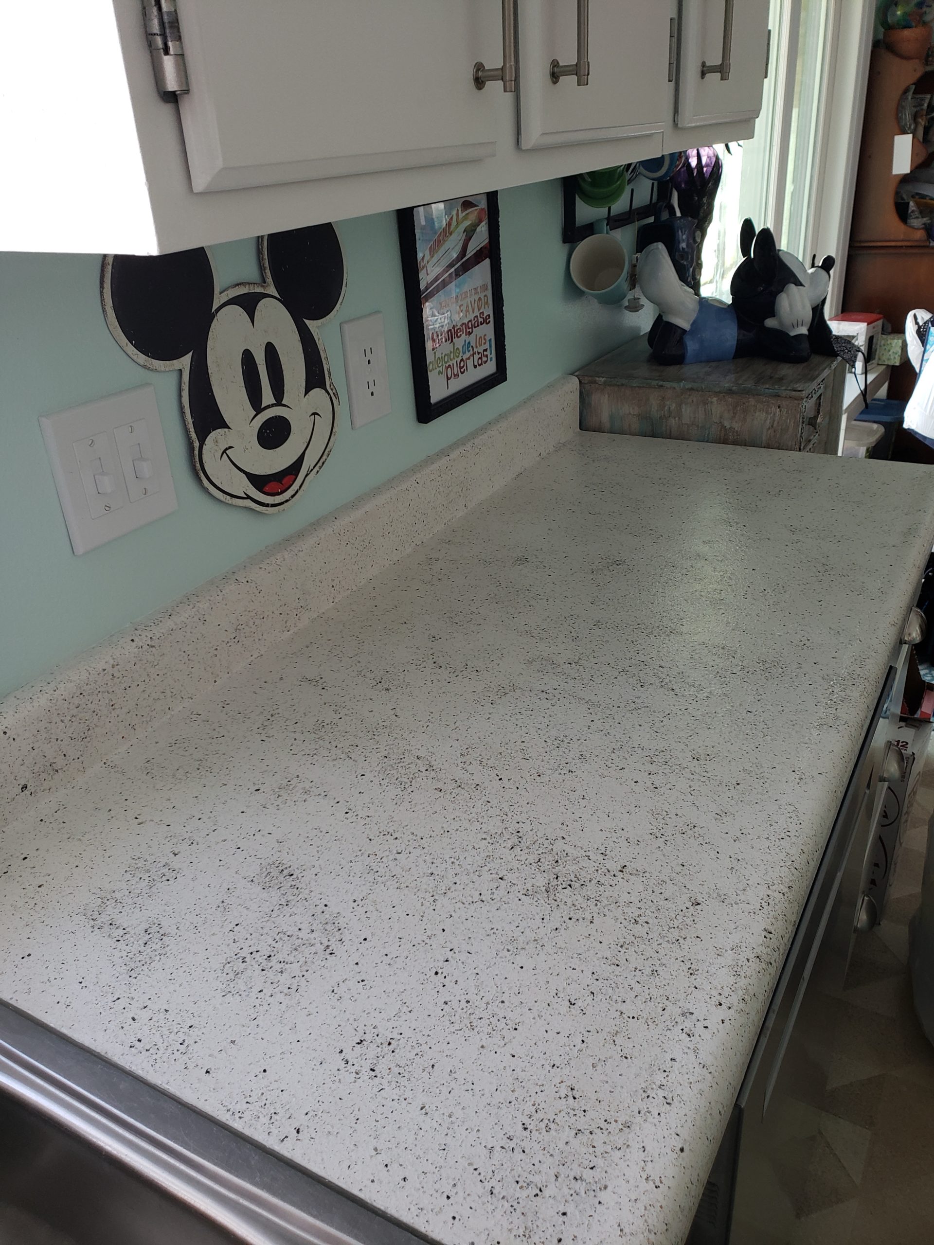 Stone Coat Countertops 1 gal. Carrara Marble Gloss Finish Countertop Kit; Table Top Epoxy for Countertop Resurfacing and Countertop Refinishing